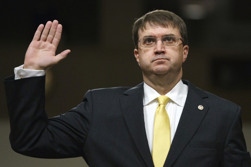 Robert Wilkie won bipartisan confirmation Monday to be the next Veterans Affairs secretary. He is a former assistant secretary of defense under President George W. Bush.