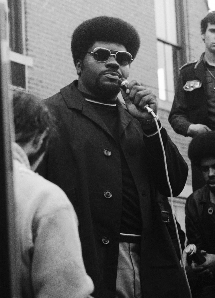 Elbert "Big Man" Howard, shown in 1970, was one of six people, including Bobby Seale and Huey Newton, who founded the party in 1966.