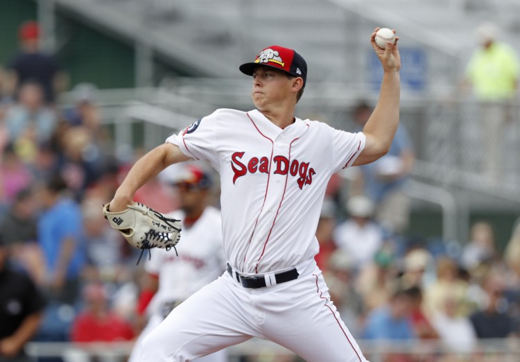 Matt Kent was impressive Thursday in a morning start at Pawtucket – hours after being called up by the Sea Dogs, showing he has the ability to compete at that level.