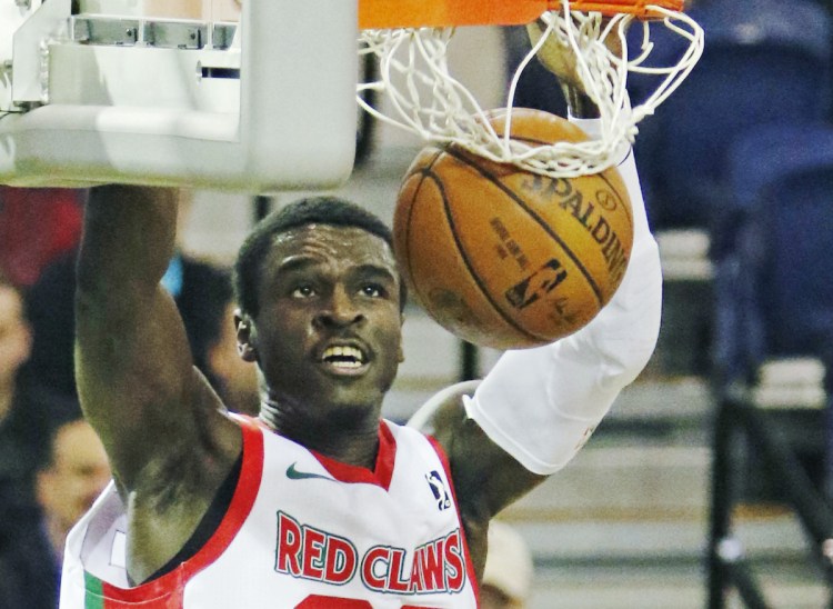 Jabari Bird played much of his rookie pro season last year with the Maine Red Claws, where, despite being a shooting guard, he often soared above the rim. Bird averaged 19.3 points and 5.8 rebounds for the Red Claws.