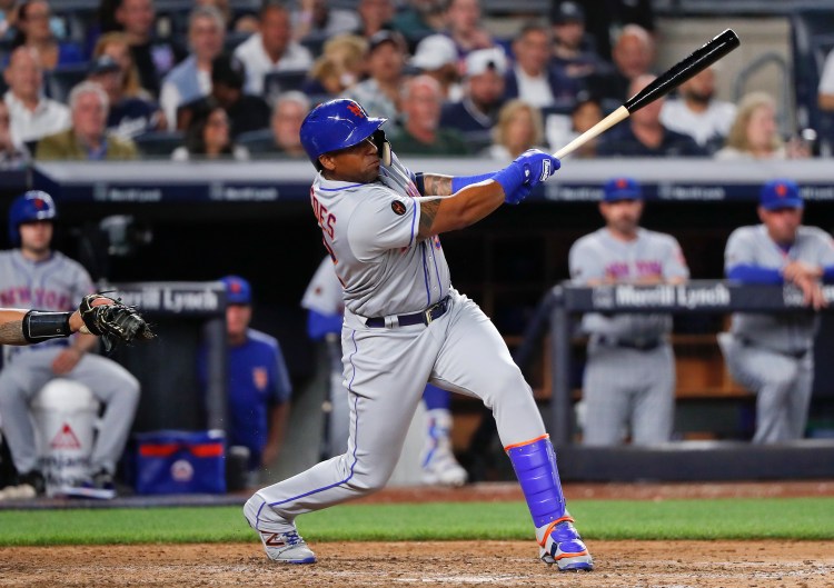 New York Mets outfielder Yoenis Cespedes say he may need surgery on both heels that would put him out for eight to 10 months. 