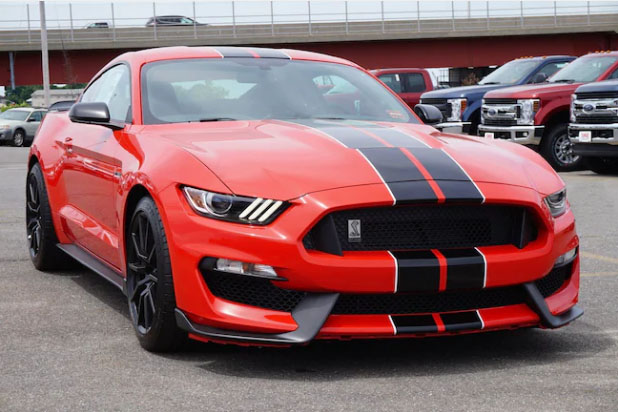 The Mustang Shelby GT350.