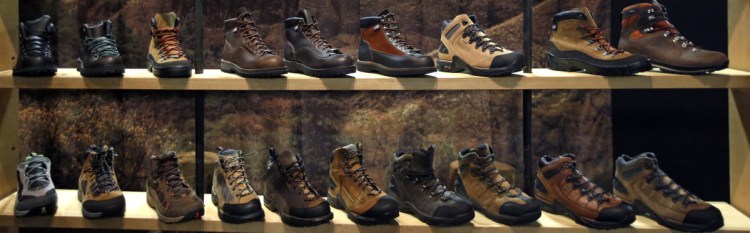 Above-the-ankle leather boots were favored by hikers for many years, but their popularity is being replaced by 'trail runners,' which are lighter and less expensive.