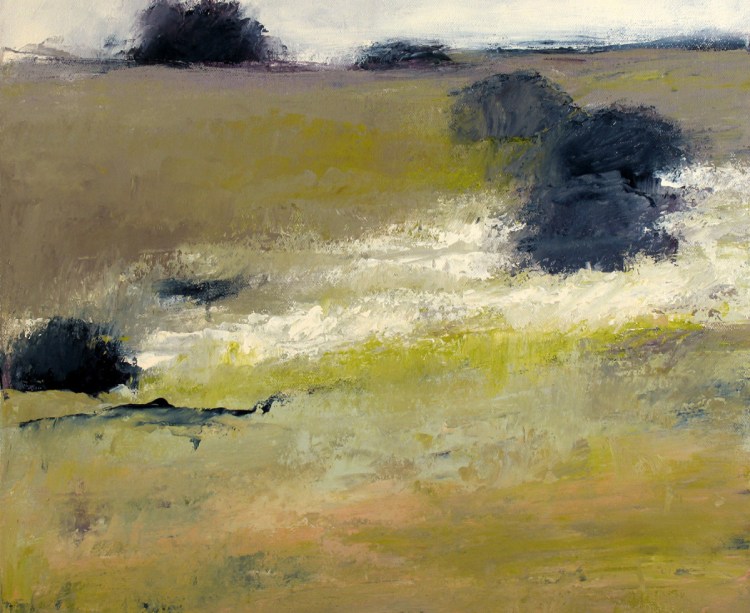 "Nantucket 4" by Irma Cerese is one of 51 new paintings showing at Landing Gallery in Rockland.