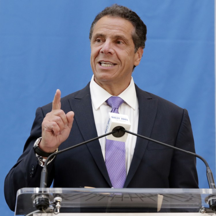 New York Gov. Andrew Cuomo says, "If I could have put the NRA out of business, I would have done it 20 years ago."