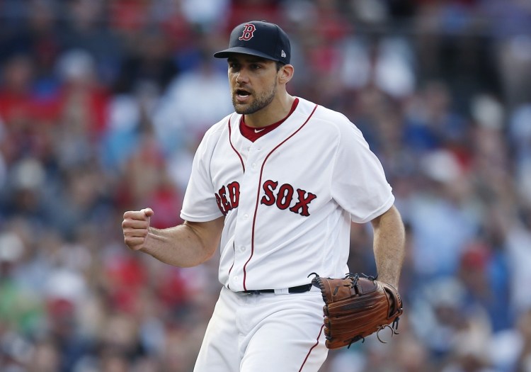 Boston Red Sox pitcher Nathan Eovaldi will start Game 3 of the American League Division Series on Monday against the New York Yankees.