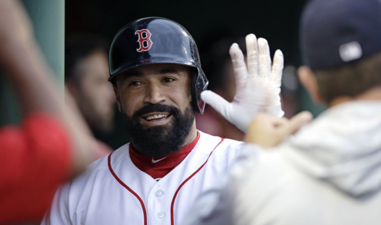 Boston catcher Sandy Leon is a leader in the Red Sox clubhouse, and when he starts the Red Sox usually win. His 3.46 catcher ERA since 2016 is the best in the majors for a catcher with at least 150 starts.