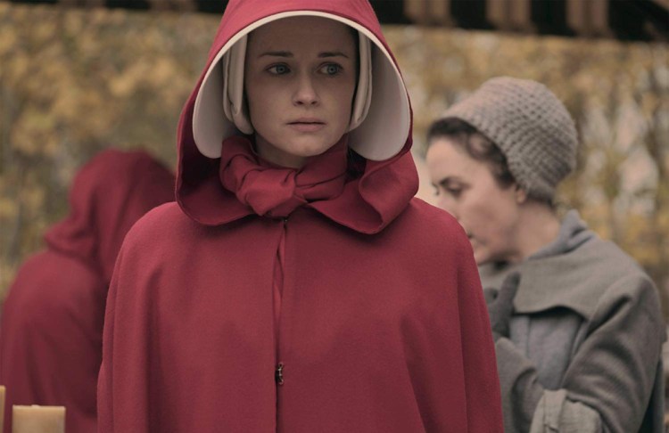 Alexis Bledel as Emily in "The Handmaid's Tale."