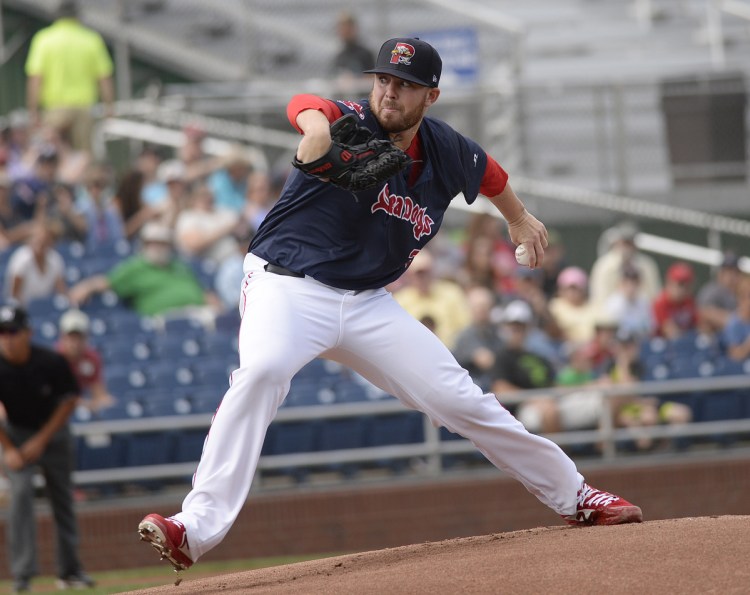 Portland’s Daniel McGrath allowed just one run in six innings on Thursday at Hadlock Field in beating Trenton 3-2 for a three-game sweep.
