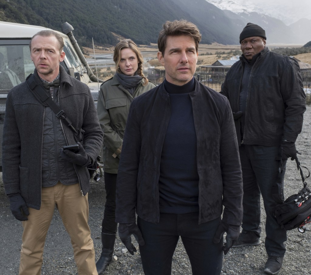 "Mission: Impossible – Fallout," the sixth installment in the bankable franchise, features Simon Pegg, Rebecca Ferguson, Tom Cruise and Ving Rhames.