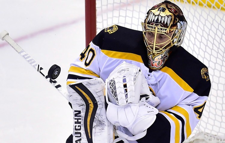Bruins goaltender Tuukka Rask was benched in favor of backup Anton Khudobin following some early struggles last season, then posted a 19-0-2 run in his return to the starting role. Rask will be pushed for playing time again, with veteran Jaroslav Halak as his new backup.