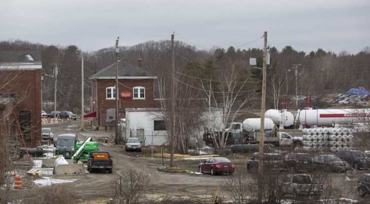 The building renovation to be partly funded by a FAME loan is part of a larger project to relocate Suburban Propane's facility, above, from Thompson's Point.