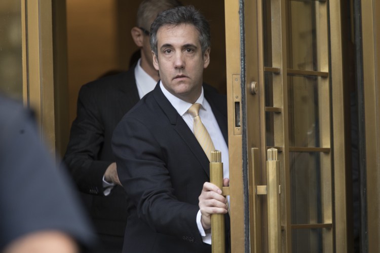 A reader says the guilty pleas of Michael Cohen in effect implicate President Trump as an unindicted co-conspirator in a criminal action.