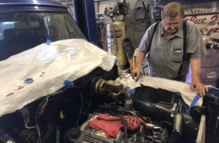 It's 20 years since Ralph Nason of Unity began his three-year reign at the Oxford 250. Now, at 78, he spends time in his Unity garage working on restoration projects, including a 1955 Ford F-100 pickup truck.