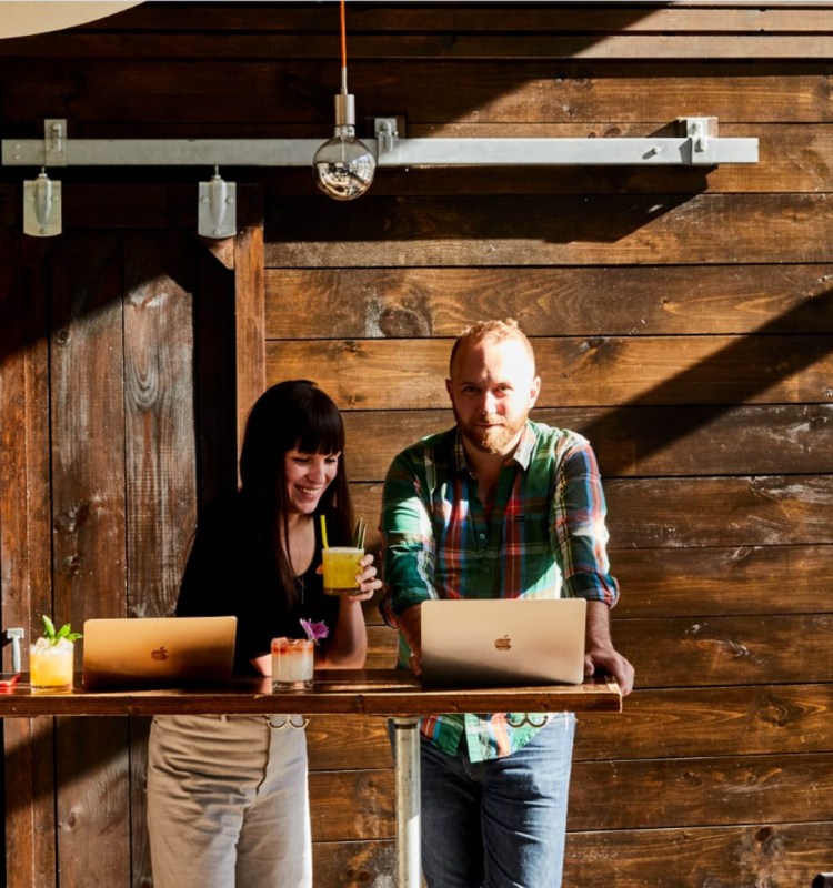 Briana and Andrew Volk, owners of the Portland Hunt + Alpine Club and Little Giant in Portland, share recipes for cocktails as well as food in their new cookbook.