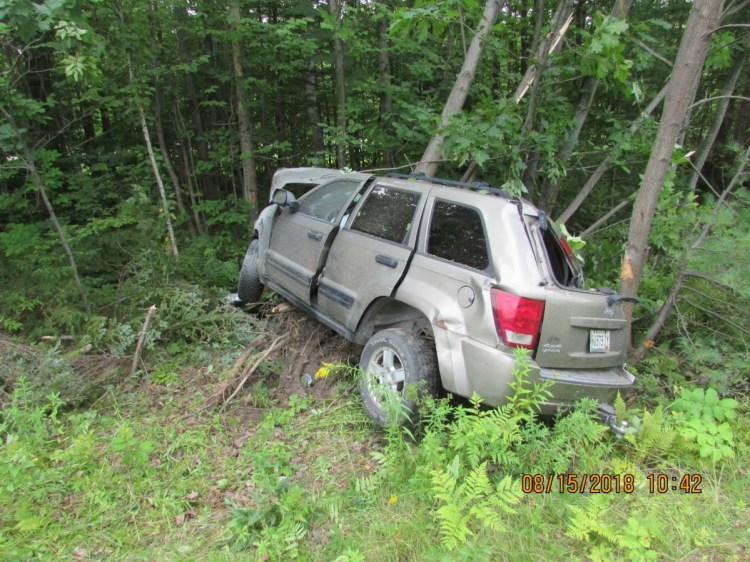 Photo courtesy of Maine State Police photo
A Fairfield man died in a single-vehicle crash Wednesday morning on Interstate 95 in Waterville.