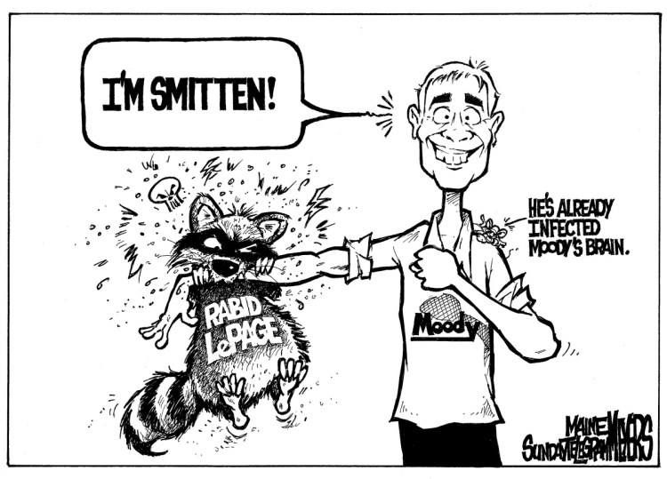 This July 29 cartoon is unfair to a candidate for governor who's actually strong-minded and tolerant, a reader says.