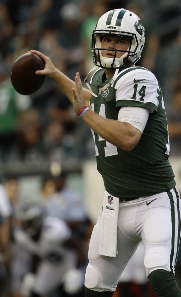 Sam Darnold of the New York Jets will become the youngest quarterback starter in an NFL opener – younger than Drew Bledsoe in 1993.
