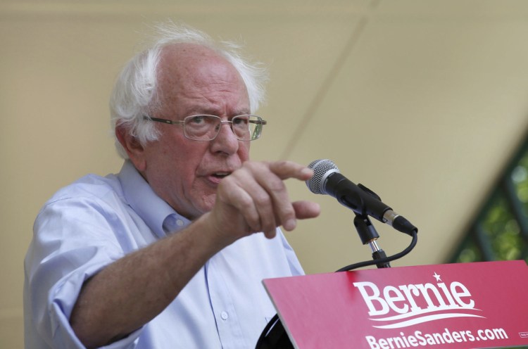 Taxpayers should not be "subsidizing the wealthiest people in this country who are paying their workers inadequate wages," says U.S. Sen. Bernie Sanders, a Vermont independent.