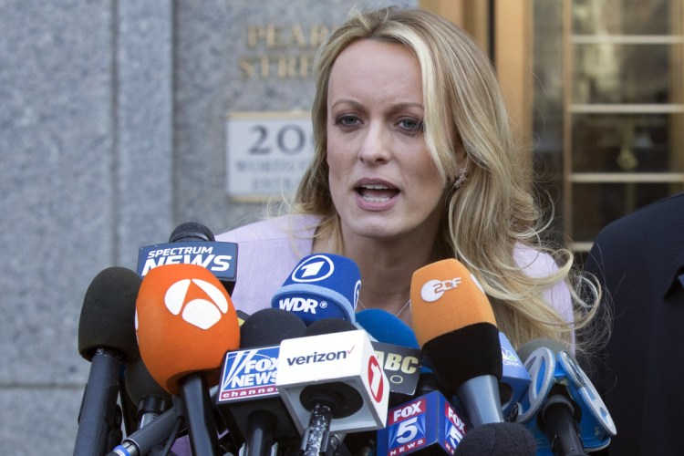 Stormy Daniels has argued that a $130,000 agreement should be invalidated because Donald Trump's lawyer signed it, but the then-presidential candidate did not.