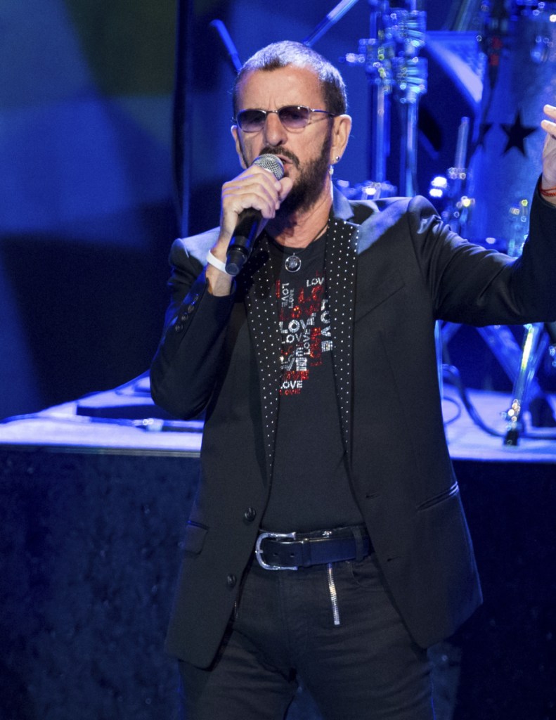 Former Beatle Ringo Starr headlined a two-hour show at Radio City Music Hall on Thursday night.