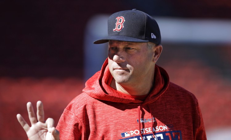Gary DiSarcina knows how important it is to win in October. He was the bench coach when the Red Sox won back-to-back AL East titles, but lost his job after Boston was eliminated in the ALDS each of those seasons.