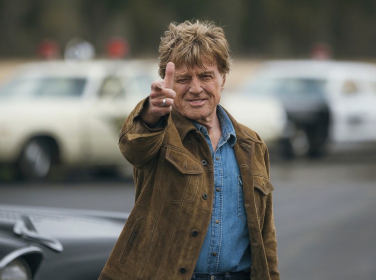 Robert Redford in a scene from "The Old Man & The Gun."  Redford stars as an aged bank robber in David Lowery's film based-on-a-true-story heist.