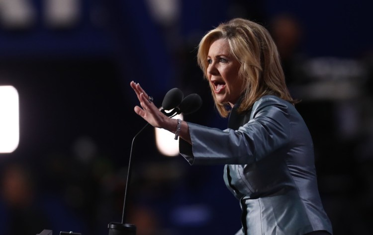 Rep. Marsha Blackburn, a Republican from Tennessee, didn't shy from accusing her Democratic opponent of playing the gender card when he referred to her as a "big girl."