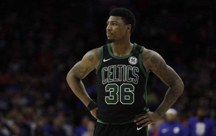 Marcus Smart received a mere qualifying offer from the Celtics at the start of free agency, but then later signed a new contract. "There's no bad feeling between me and the organization," said Smart.