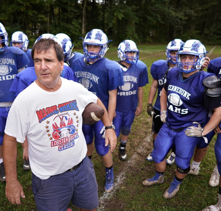 Joe Rafferty is in his first year of retirement from a teaching career. But his 40-year football coaching career goes on at Kennebunk High, and no wonder. His current players love him as they march toward a possible state championship, and his fellow coaches recognize the impact he's made on their profession in Maine.