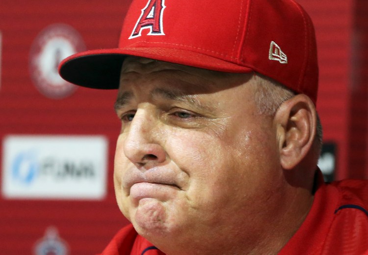 Los Angeles Angels Manager Mike Scioscia announced he will step down after 19 seasons.