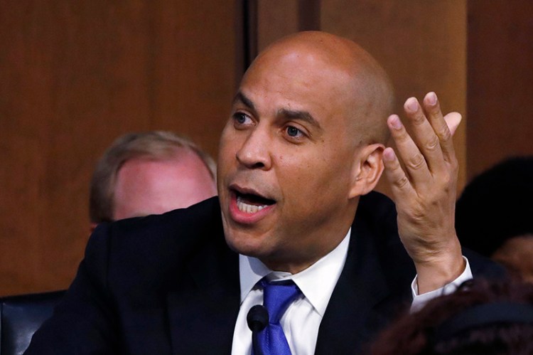 Democrats including Sen. Cory Booker, D-N.J., have furiously contested the Republicans’ decision to mark so many documents regarding Brett Kavanaugh's record as “committee confidential."