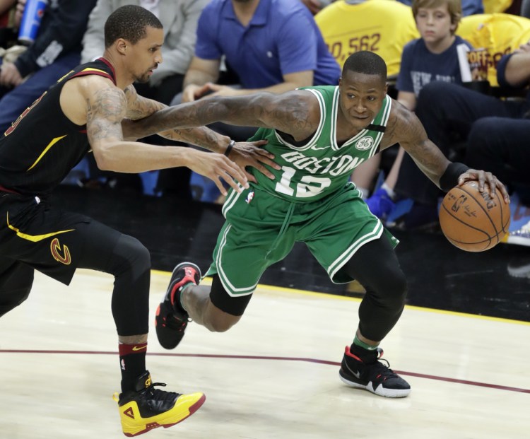Terry Rozier became a starter late last season for the Celtics when Kyrie Irving was injured, but now he's back to being a bench player, where he enters to try to "change the game."