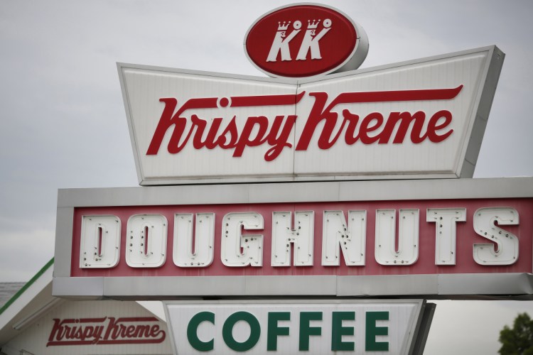 A Krispy Kreme Doughnuts store in Louisville, Ky., photographed in 2016. 