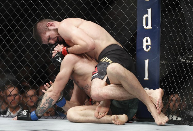 Standing Rear Naked Choke Finishes in UFC History 