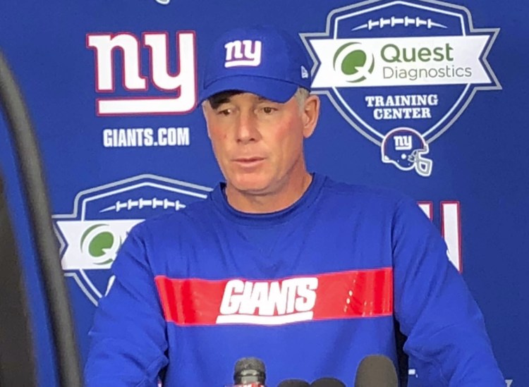 Coach Pat Shurmur's Giants have not played horribly this season, but have just one win in five games.