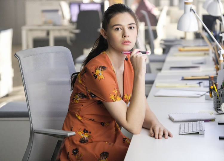 Nicole Maines, who grew up in Maine, makes her debut Sunday on The CW series "Supergirl" playing transgender superhero Nia Nal. 