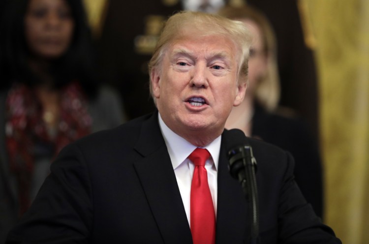President Trump speaks about crude pipe bombs targeting Hillary Clinton, former President Obama, CNN and others, during an event in the East Room of the White House on Wednesday. By Thursday morning, he was blaming the media in a tweet.