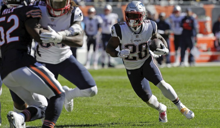 With injuries to Jeremy Hill, Rex Burkhead and Sony Michel, James White is the man entrusted to take care of what's left of the New England Patriots' running game. But the team has faith in him.