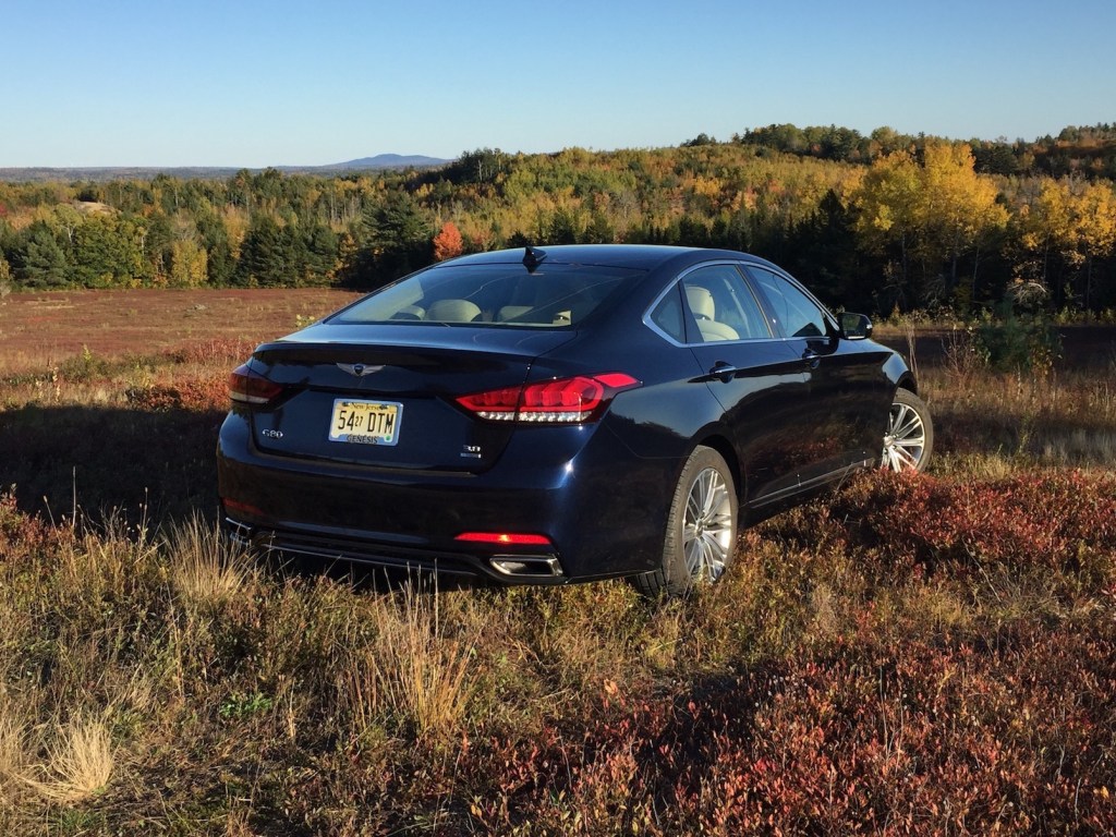 The Genesis G80: "Smooth and composed, although needing a diet at 4,500 pounds."