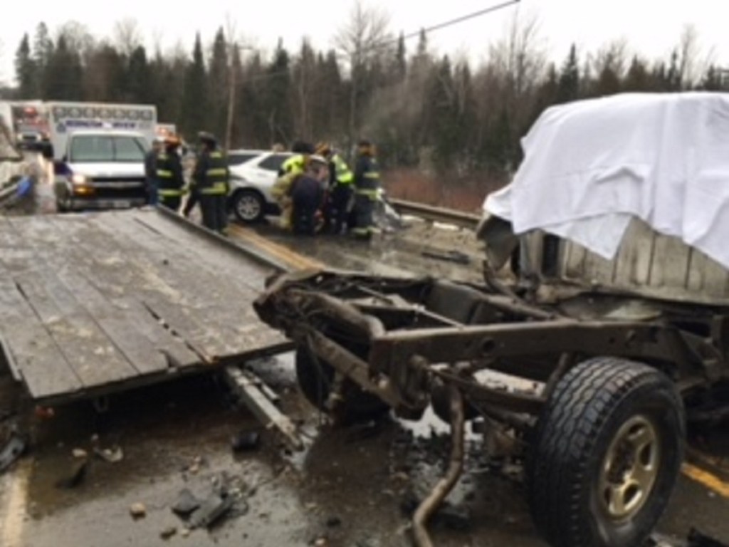 The Somerset County Sheriff's Office, the Cornville Fire Department, the Madison Fire Department, Maine State Police and Redington-Fairview EMS went to the scene of a fatal traffic accident Sunday on Shadagee Road in Cornville. Gregory Griffeth, of Cornville, the driver of a 2000 GMC pickup truck, was pronounced dead at the scene.