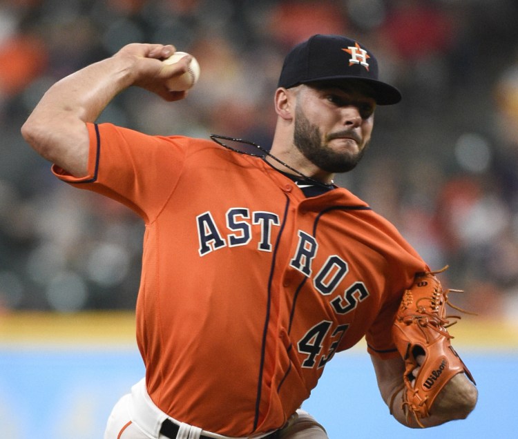 Houston Astros starting pitcher Lance McCullers Jr. will miss the 2019 season after having Tommy John surgery on Tuesday. McCullers was 10-6 last season.