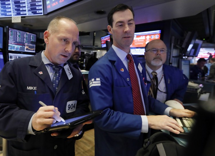 Trading was relatively quiet on the New York Stock Exchange ahead of the Thanksgiving holiday, when U.S. markets will be closed. They will be open Friday for a half-day.