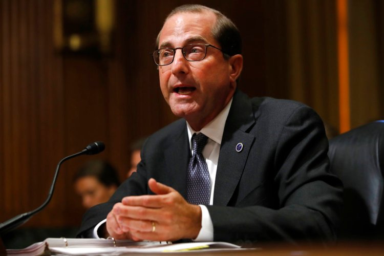 Health and Human Services Secretary Alex Azar says overdose deaths have now begun to level off. But he cautioned it is too soon to declare victory. 