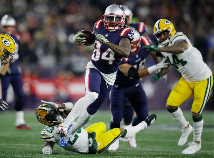 Wide receiver Cordarrelle Patterson has taken on a new role with the New England Patriots, as a running back. Sunday night Patterson rushed for a team-high 61 yards and a touchdown in the Patriots 31-17 win over Green Bay.
