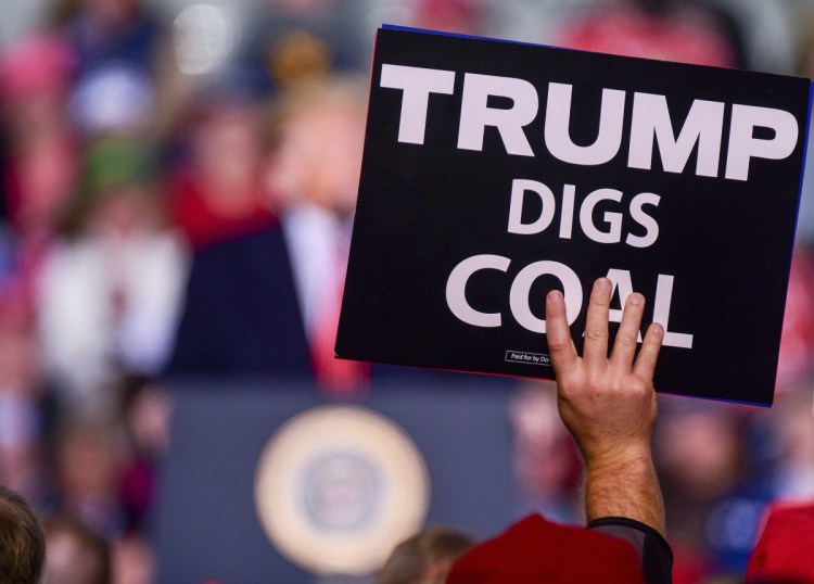 President Trump campaigned on bringing back coal and now his administration is poised to scrap a major barrier to constructing new plants.