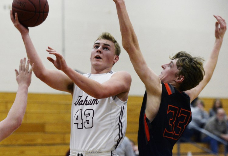 Gorham senior forward Tyler Haines thinks the Rams have the returning talent to compete with some of the more-established teams in Class AA and make a run come playoff time.