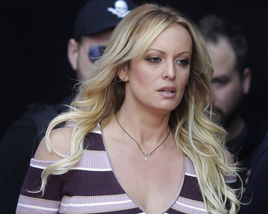 A judge ordered adult film actress Stormy Daniels to pay Donald Trump nearly $293,000 for his attorneys' fees and another $1,000 in sanctions after her defamation suit against the president was dismissed.