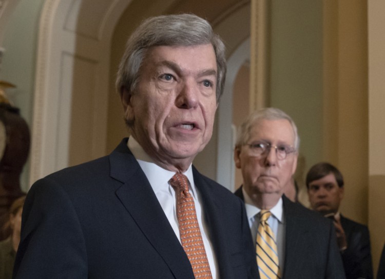 "Everybody will understand their personal liability and their personal responsibility, and that will be a good thing," Sen. Roy Blunt, R-Mo., says.