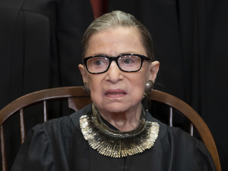 In her third bout with cancer since joining the court, Supreme Court Justice Ruth Bader Ginsburg has undergone surgery to remove two malignant growths from her left lung, the court said Friday.
